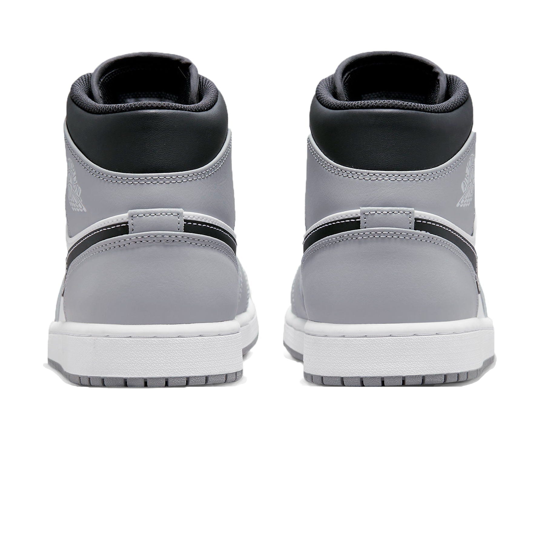 Air Jordan 1 Mid Smoke Grey Anthracite — UK 3 | EU 35.5 | US 3.5 — Back View