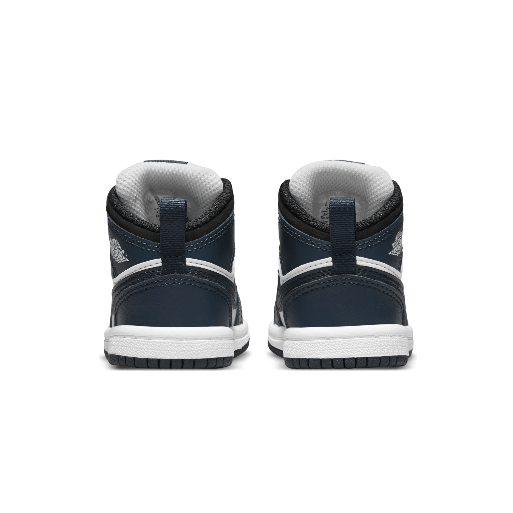 Air Jordan 1 Mid TD 'Armory Navy' — UK 0C | EU 15 | US 0C — Back View