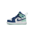 Air Jordan 1 Mid TD Blue Mint — UK 0C | EU 15 | US 0C — Front View