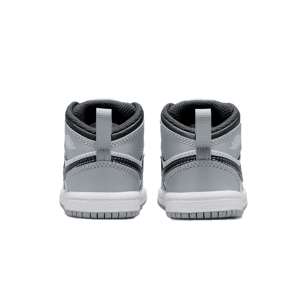 Air Jordan 1 Mid TD 'Light Smoke Grey' — UK 0C | EU 15 | US 0C — Back View