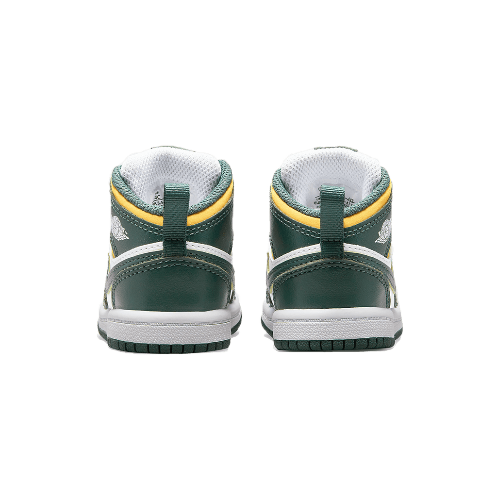 Air Jordan 1 Mid TD 'Sonics' — UK 0C | EU 15 | US 0C — Back View