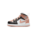 Air Jordan 1 Mid TD 'White Light Madder Root' — UK 0C | EU 15 | US 0C — Front View
