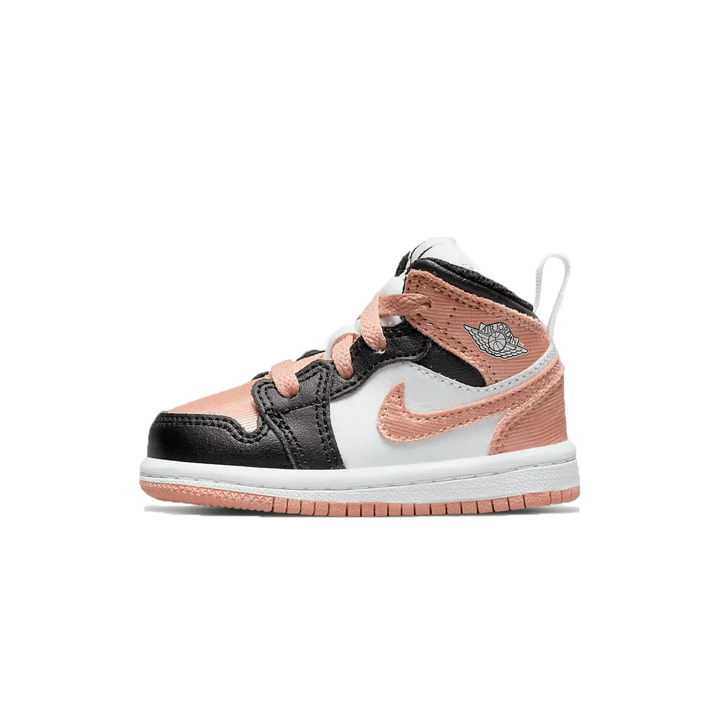 Air Jordan 1 Mid TD 'White Light Madder Root' — UK 0C | EU 15 | US 0C — Front View