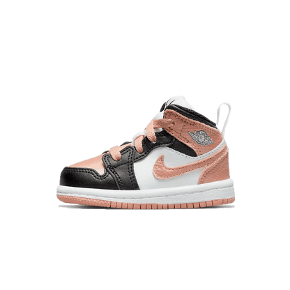 Air Jordan 1 Mid TD 'White Light Madder Root' — UK 0C | EU 15 | US 0C — Front View