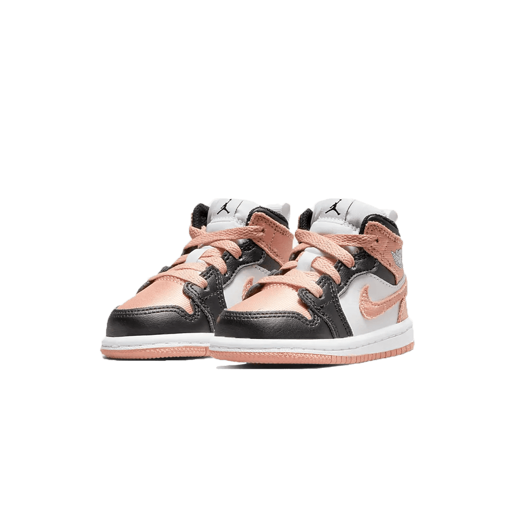 Air Jordan 1 Mid TD 'White Light Madder Root' — UK 0C | EU 15 | US 0C — Side View