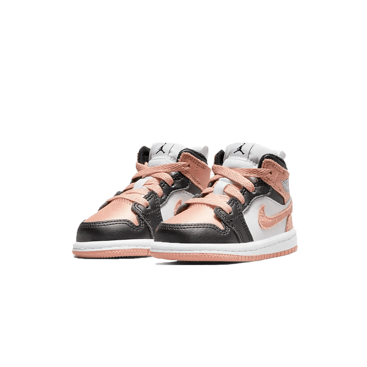 Air Jordan 1 Mid TD 'White Light Madder Root' — UK 0C | EU 15 | US 0C — Side View