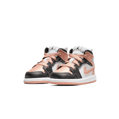 Air Jordan 1 Mid TD 'White Light Madder Root' — UK 0C | EU 15 | US 0C — Side View