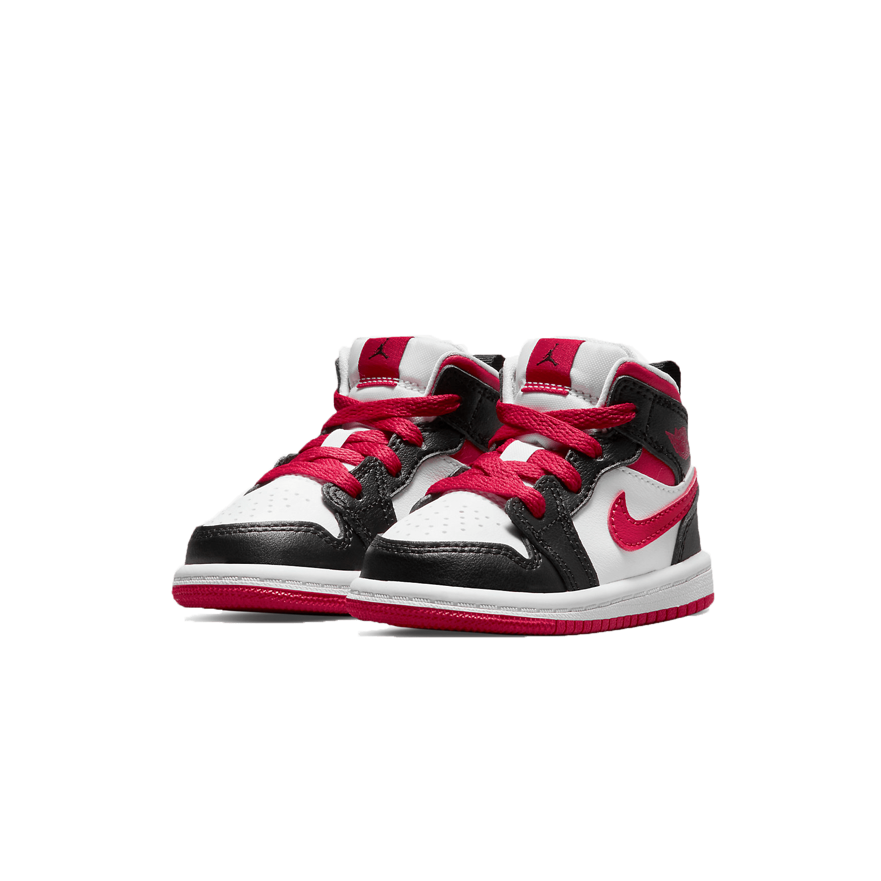 Air Jordan 1 Mid TD 'White Very Berry' — UK 0C | EU 15 | US 0C — Side View