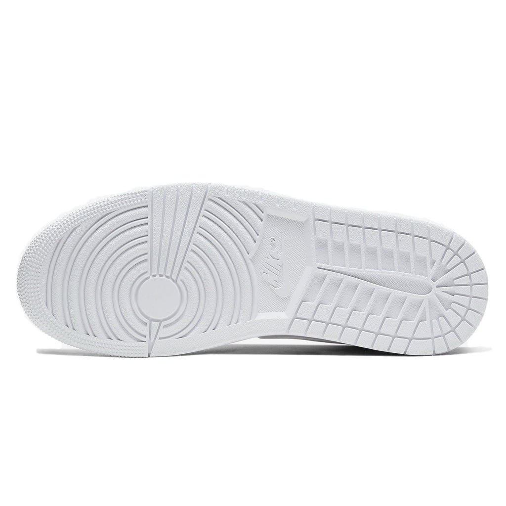 Air Jordan 1 Mid 'Triple White' — UK 3 | EU 35.5 | US 3.5 — Detail View