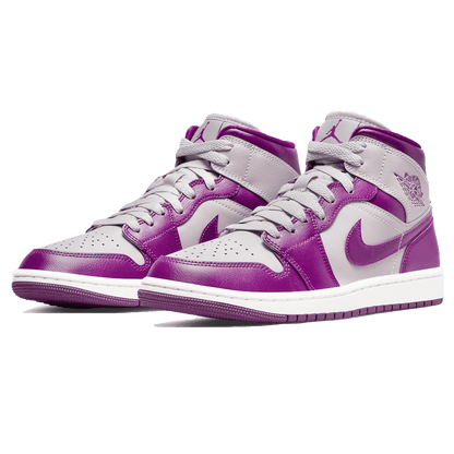 Air Jordan 1 Mid Wmns Magenta — UK 2.5 | EU 35.5 | US 5 — Side View