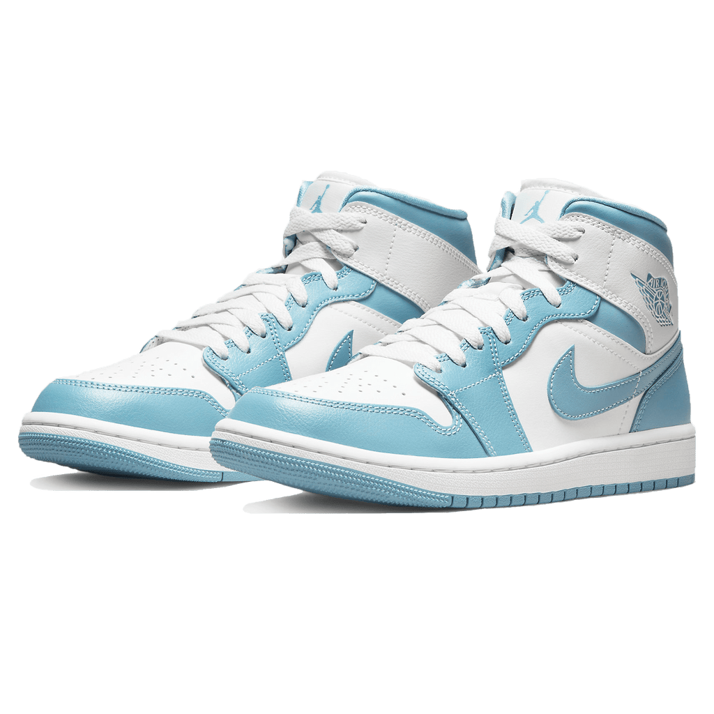 Air Jordan 1 Mid Wmns 'University Blue' — UK 2.5 | EU 35.5 | US 5 — Side View