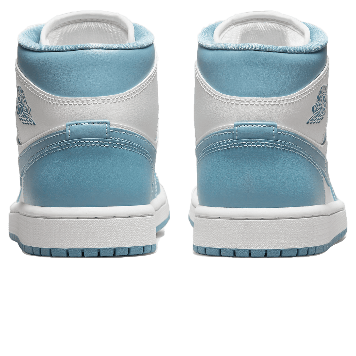 Air Jordan 1 Mid Wmns 'University Blue' — UK 2.5 | EU 35.5 | US 5 — Back View