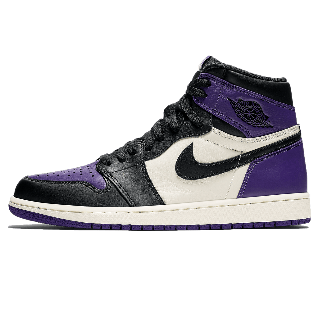 Air Jordan 1 Retro High OG 'Court Purple' — UK 3 | EU 35.5 | US 3.5 — Front View