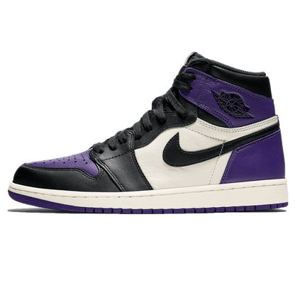 Air Jordan 1 Retro High OG 'Court Purple' — UK 3 | EU 35.5 | US 3.5 — Front View