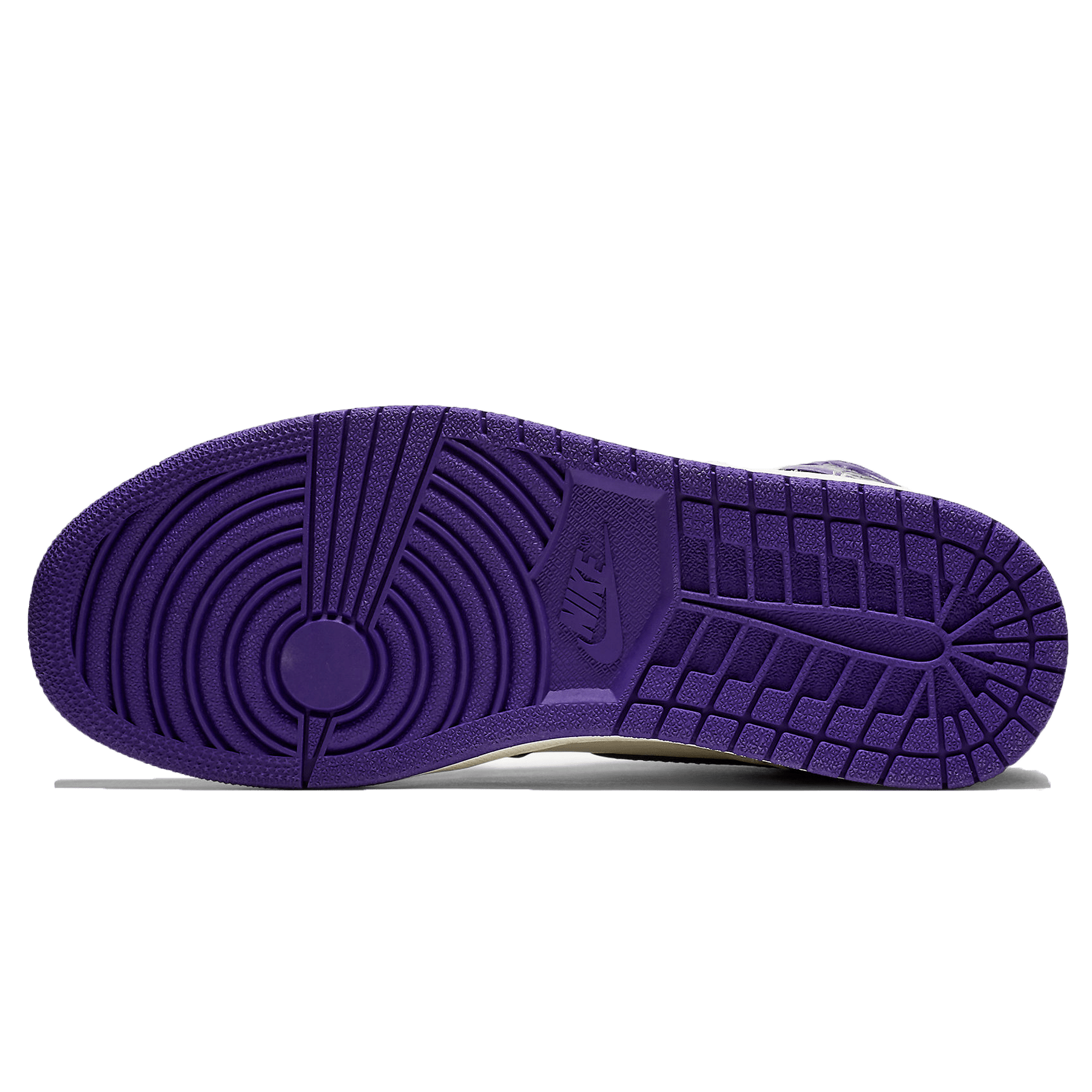 Air Jordan 1 Retro High OG 'Court Purple' — UK 3 | EU 35.5 | US 3.5 — Top View