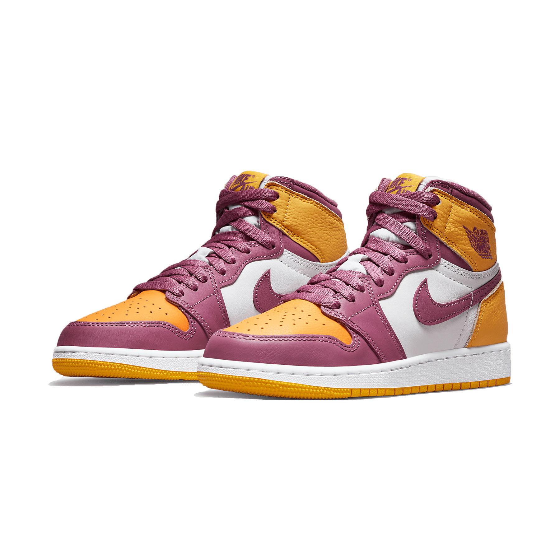 Air Jordan 1 Retro High OG GS 'Brotherhood' — UK 13.5 | EU 32 | US 1Y — Side View