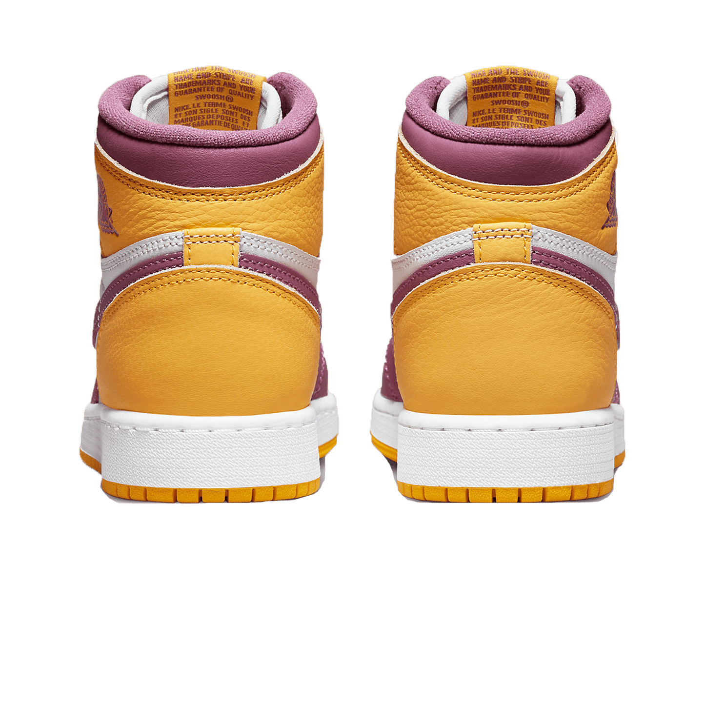 Air Jordan 1 Retro High OG GS 'Brotherhood' — UK 13.5 | EU 32 | US 1Y — Back View