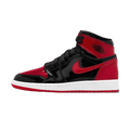 Air Jordan 1 Retro High OG GS 'Patent Bred' — UK 13.5 | EU 32 | US 1Y — Front View
