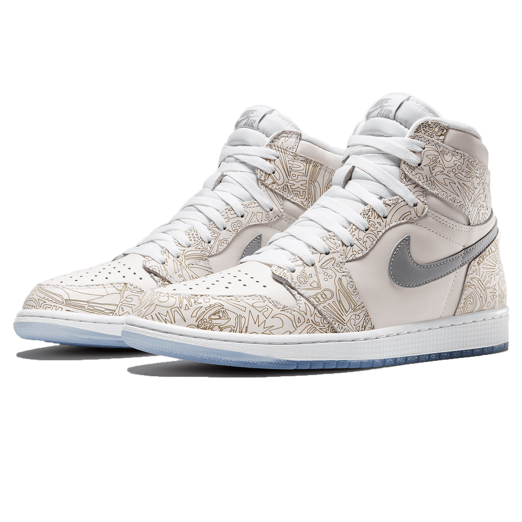 Air Jordan 1 Retro High OG 'Laser' — UK 3 | EU 35.5 | US 3.5 — Side View