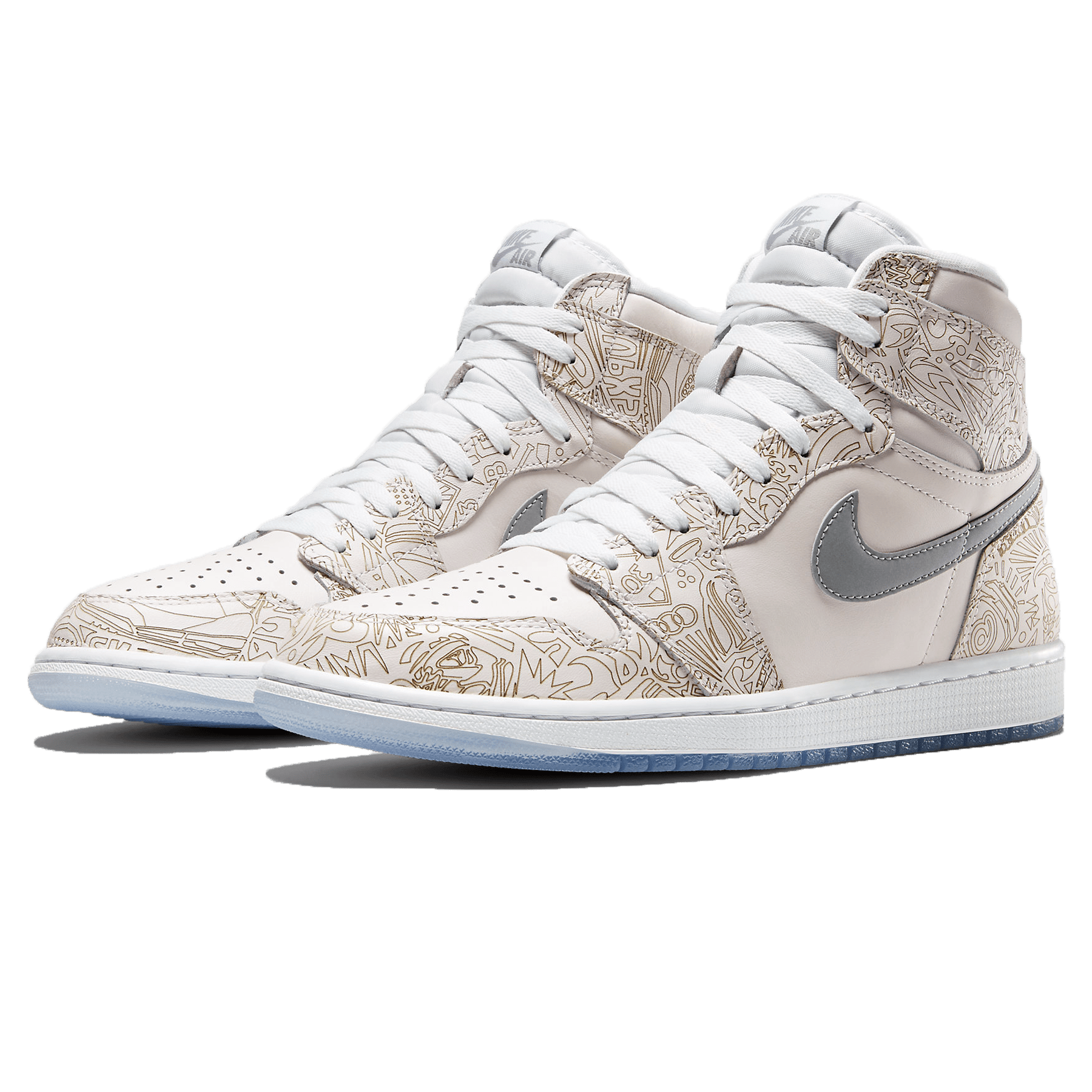 Air Jordan 1 Retro High OG 'Laser' — UK 3 | EU 35.5 | US 3.5 — Side View