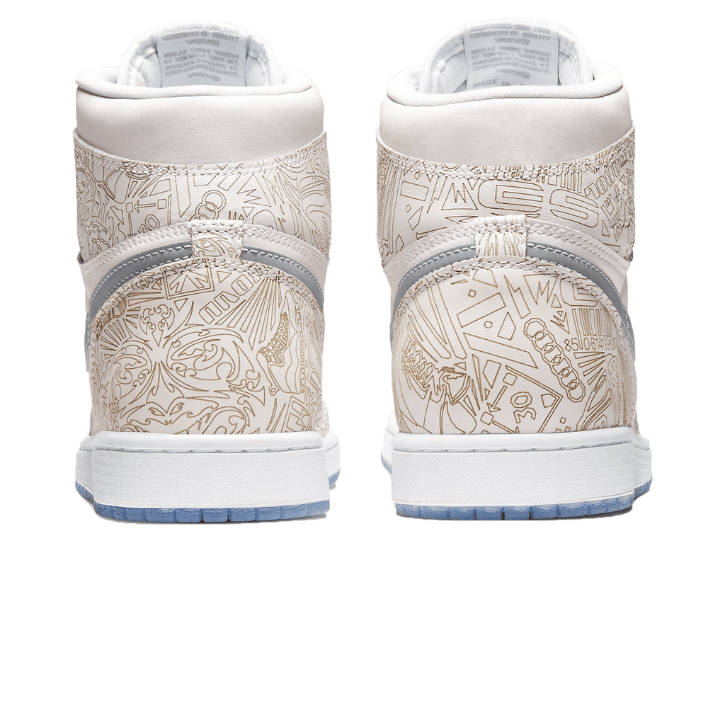 Air Jordan 1 Retro High OG 'Laser' — UK 3 | EU 35.5 | US 3.5 — Back View