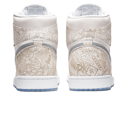 Air Jordan 1 Retro High OG 'Laser' — UK 3 | EU 35.5 | US 3.5 — Back View