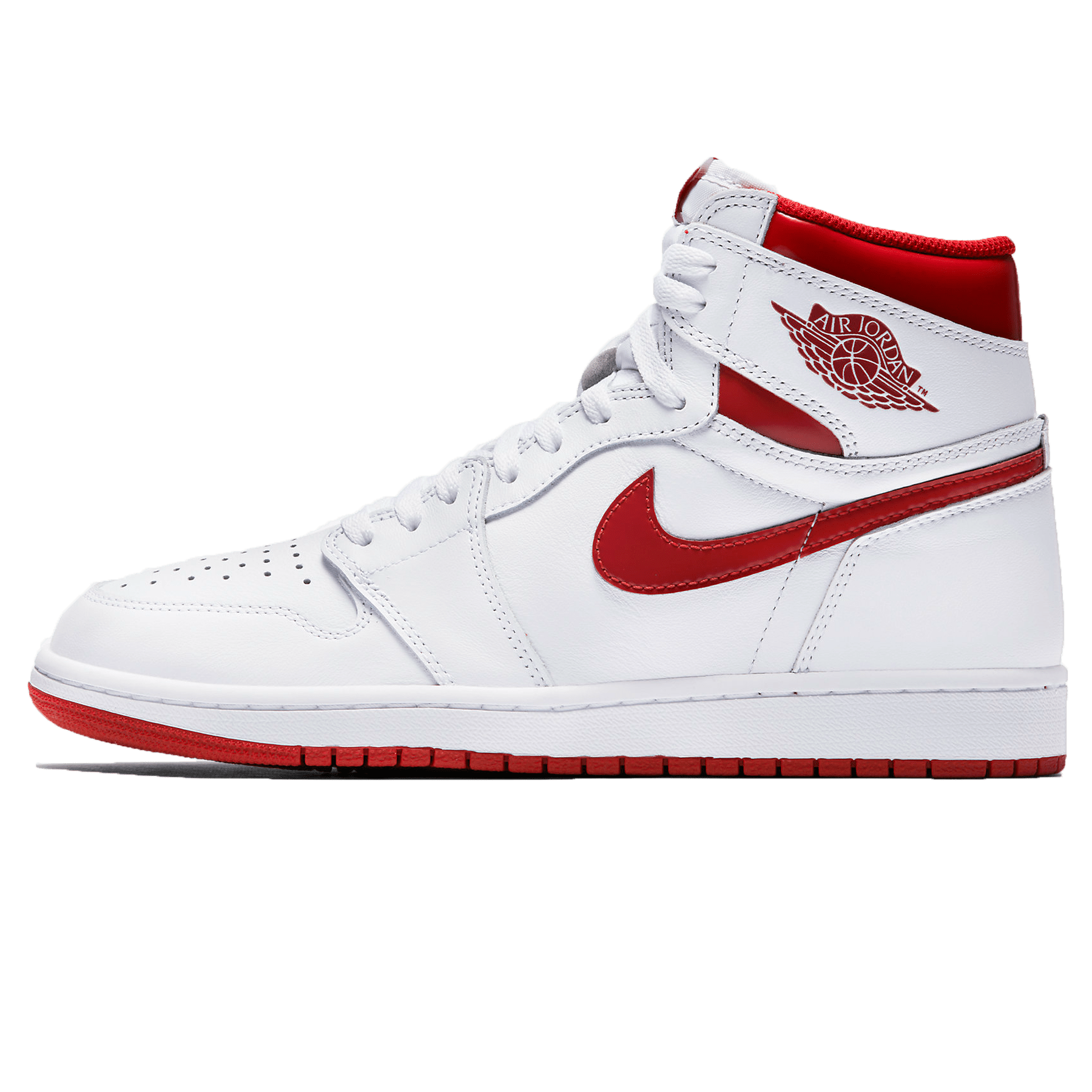 Air Jordan 1 Retro High OG 'Metallic Red' — UK 3 | EU 35.5 | US 3.5 — Front View