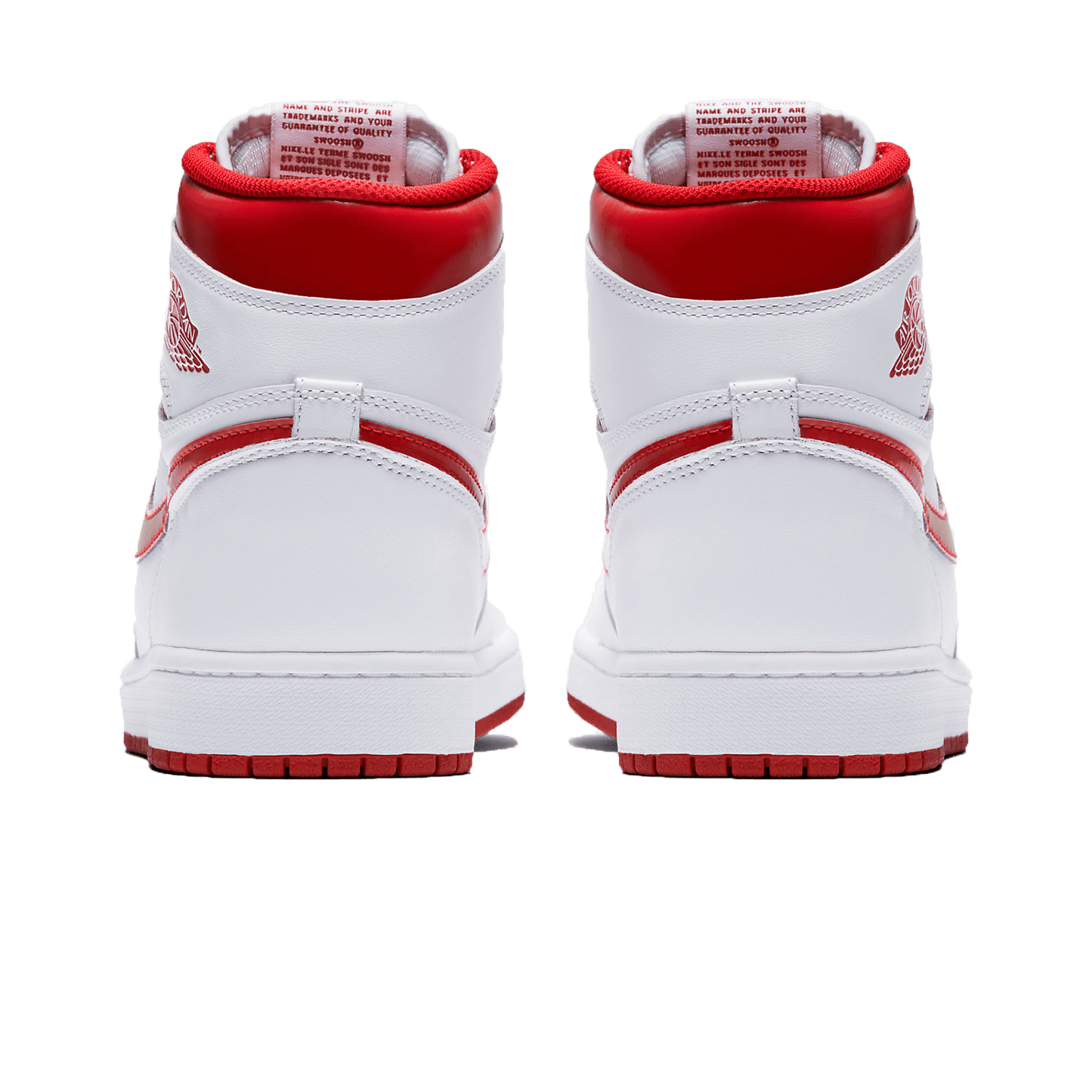 Air Jordan 1 Retro High OG 'Metallic Red' — UK 3 | EU 35.5 | US 3.5 — Back View
