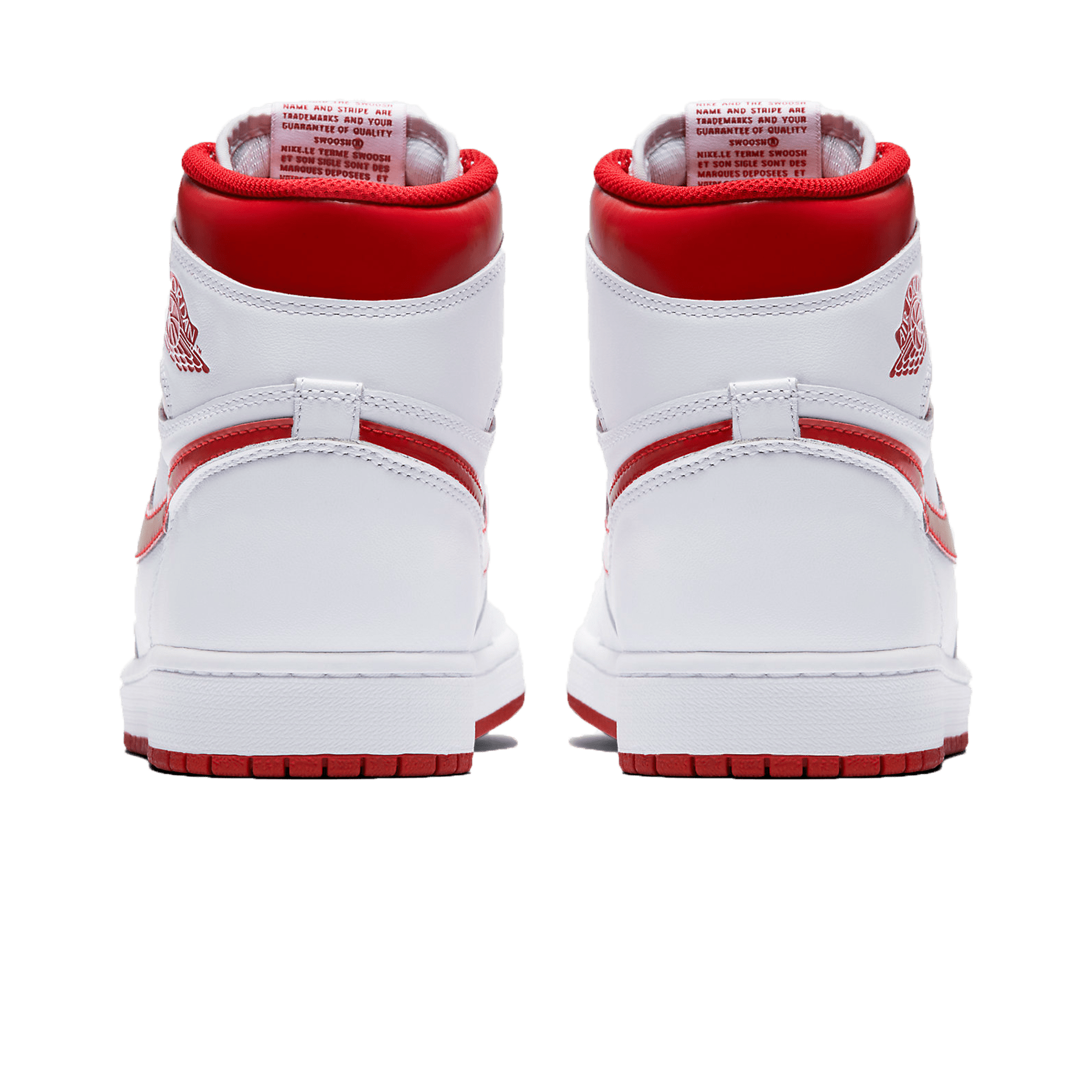 Air Jordan 1 Retro High OG 'Metallic Red' — UK 3 | EU 35.5 | US 3.5 — Back View