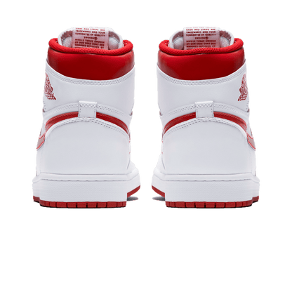 Air Jordan 1 Retro High OG 'Metallic Red' — UK 3 | EU 35.5 | US 3.5 — Back View