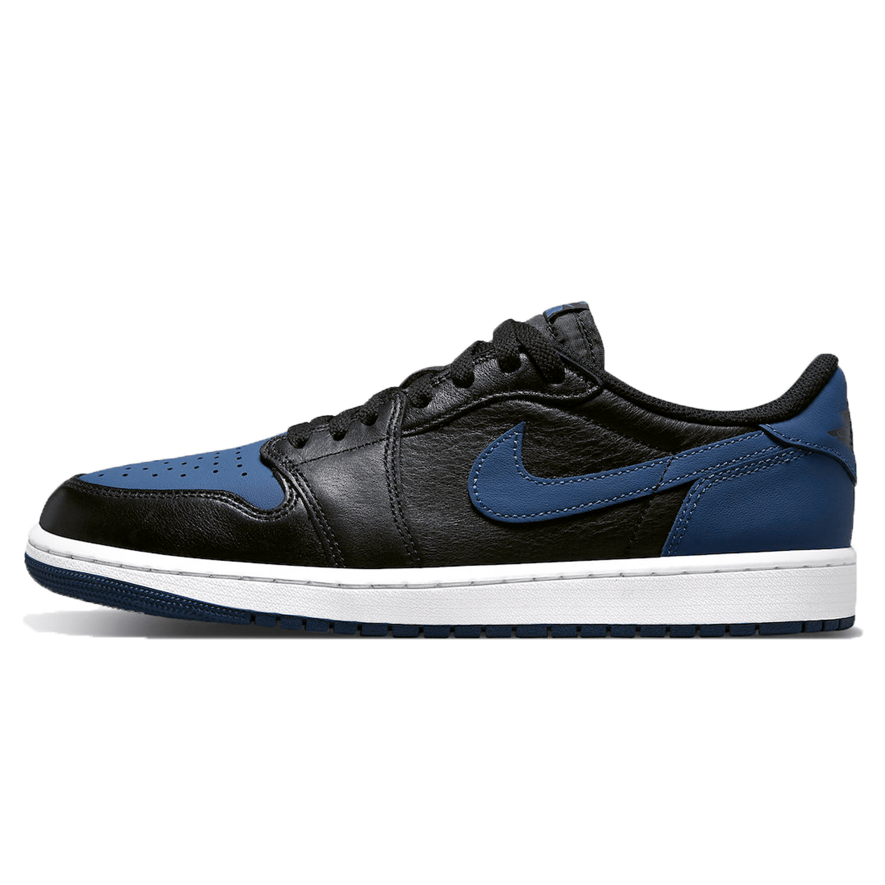 Air Jordan 1 Retro Low OG 'Mystic Navy' — UK 3 | EU 35.5 | US 3.5 — Front View
