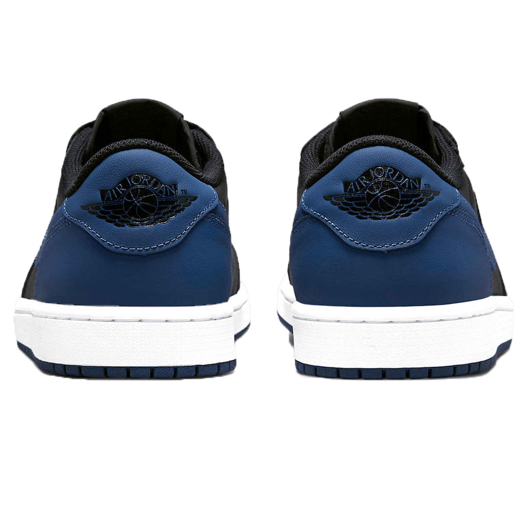 Air Jordan 1 Retro Low OG 'Mystic Navy' — UK 3 | EU 35.5 | US 3.5 — Back View