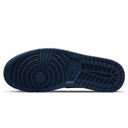 Air Jordan 1 Retro Low OG 'Mystic Navy' — UK 3 | EU 35.5 | US 3.5 — Top View