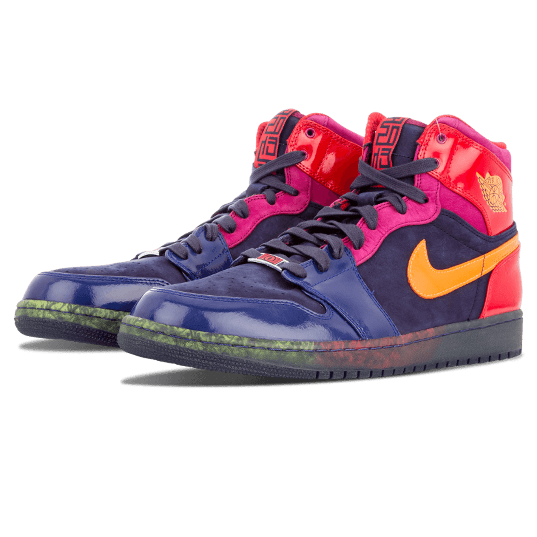 Air Jordan 1 Retro/Melo M9 Pack 'Year of the Snake' — UK 3 | EU 35.5 | US 3.5 — Side View