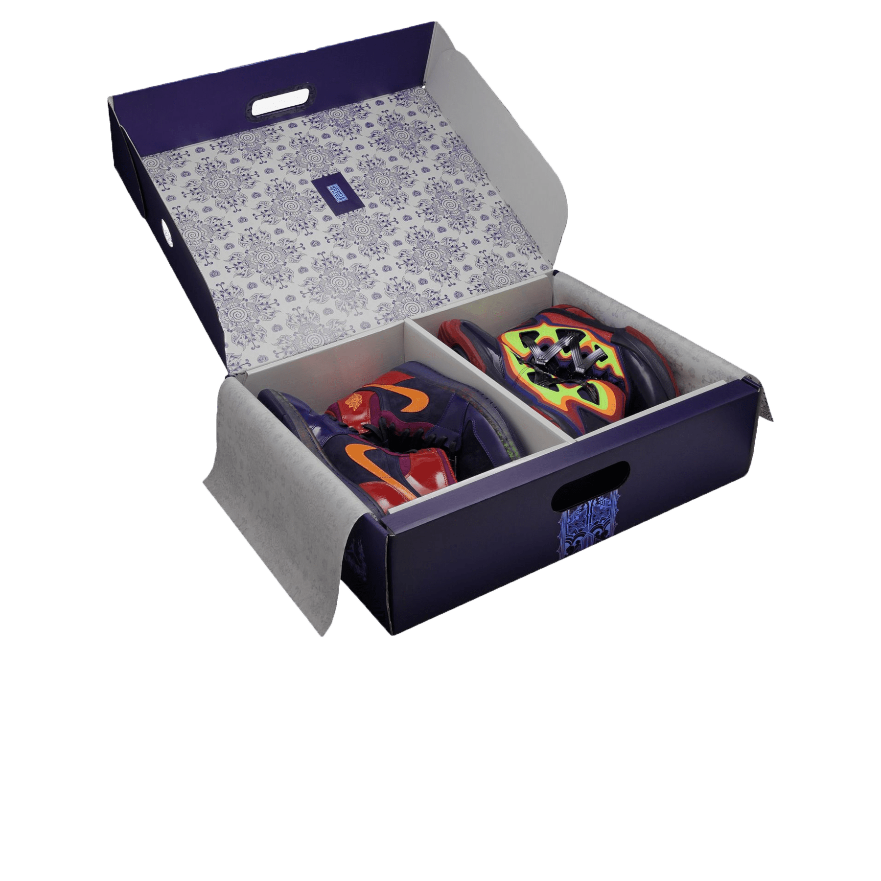 Air Jordan 1 Retro/Melo M9 Pack 'Year of the Snake' — UK 3 | EU 35.5 | US 3.5 — Back View