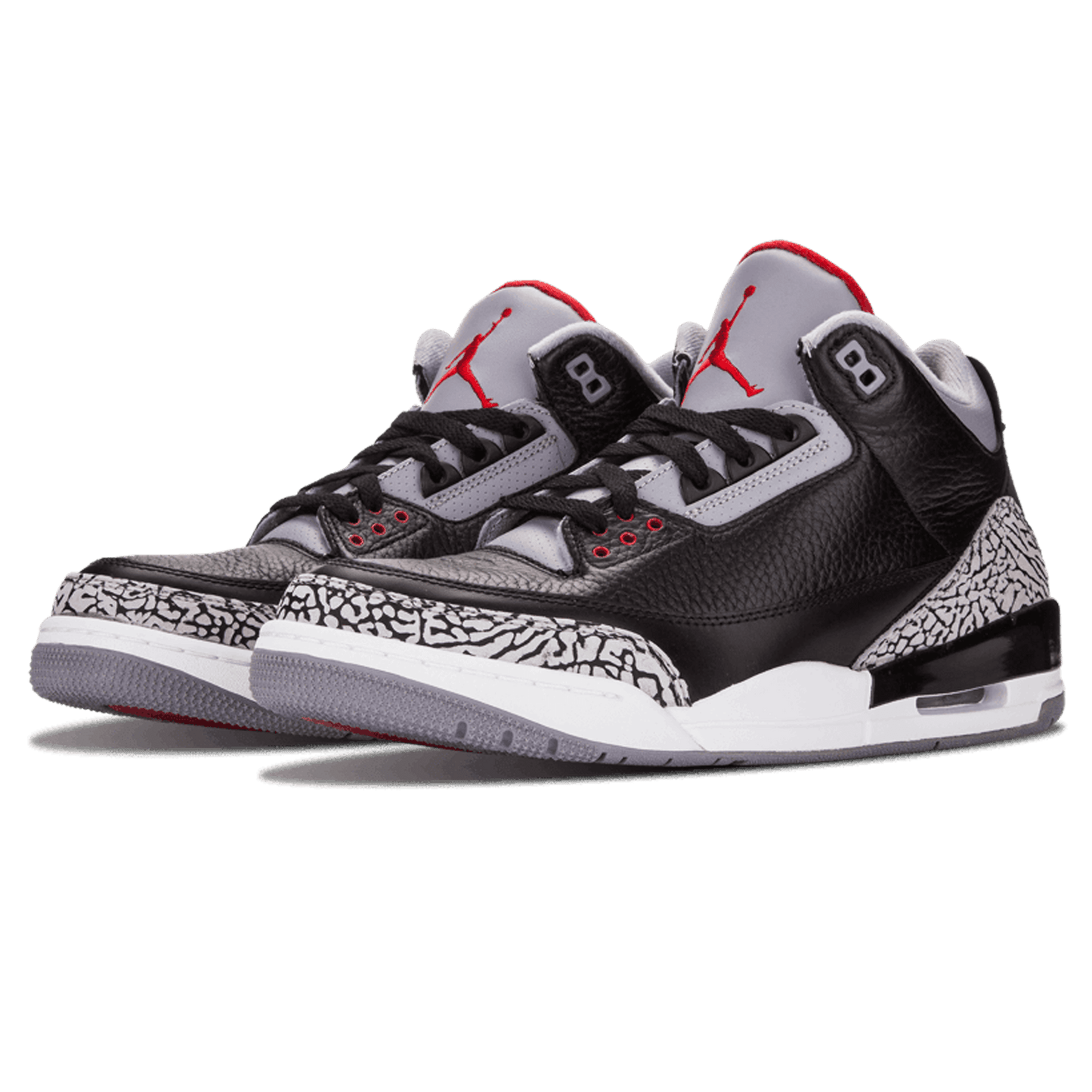 Air Jordan 3 Retro 'Cement' 2011 — UK 3 | EU 35.5 | US 3.5 — Side View