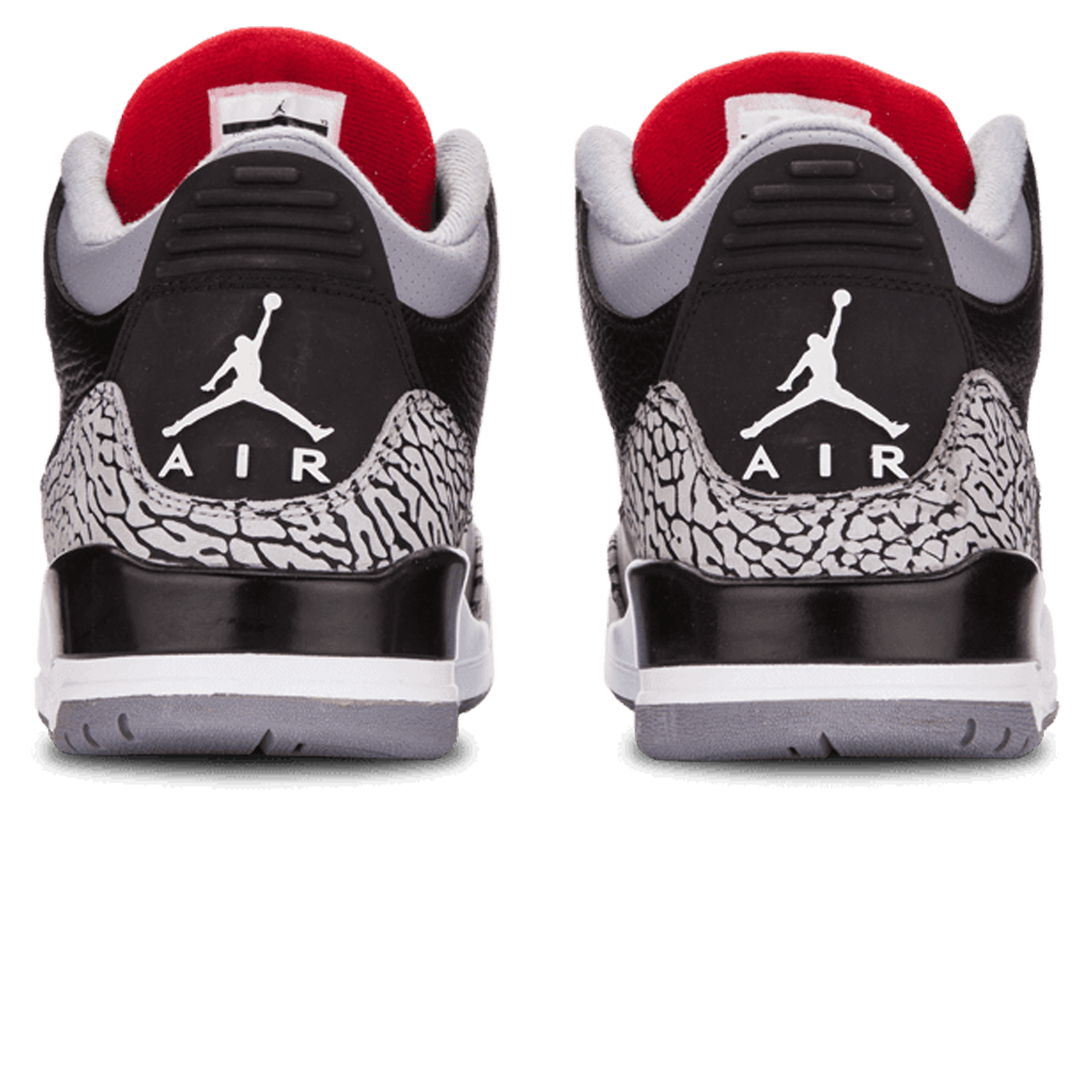Air Jordan 3 Retro 'Cement' 2011 — UK 3 | EU 35.5 | US 3.5 — Back View