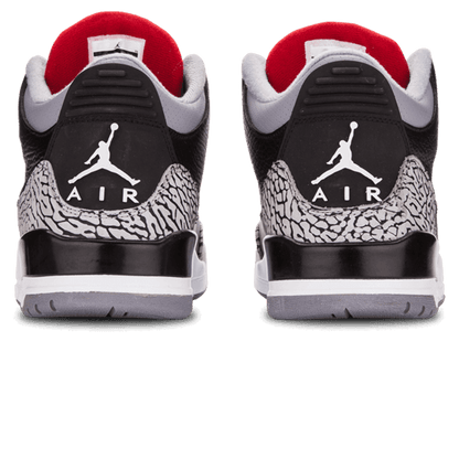 Air Jordan 3 Retro 'Cement' 2011 — UK 3 | EU 35.5 | US 3.5 — Back View