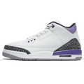 Air Jordan 3 Retro 'Dark Iris' — UK 3 | EU 35.5 | US 3.5 — Front View