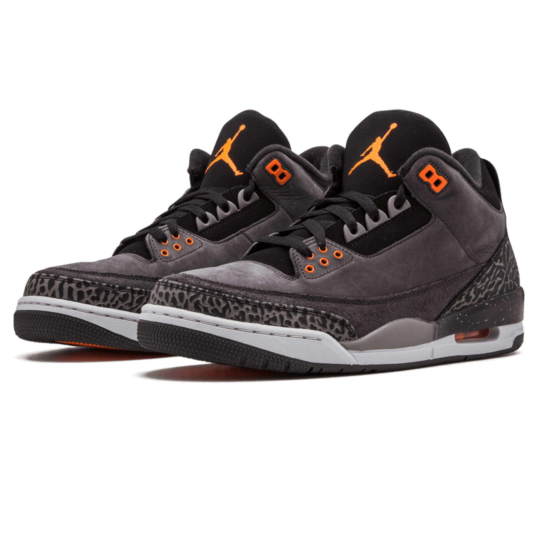 Air Jordan 3 Retro 'Fear Pack' — UK 3 | EU 35.5 | US 3.5 — Side View