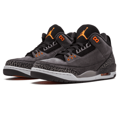 Air Jordan 3 Retro 'Fear Pack' — UK 3 | EU 35.5 | US 3.5 — Side View