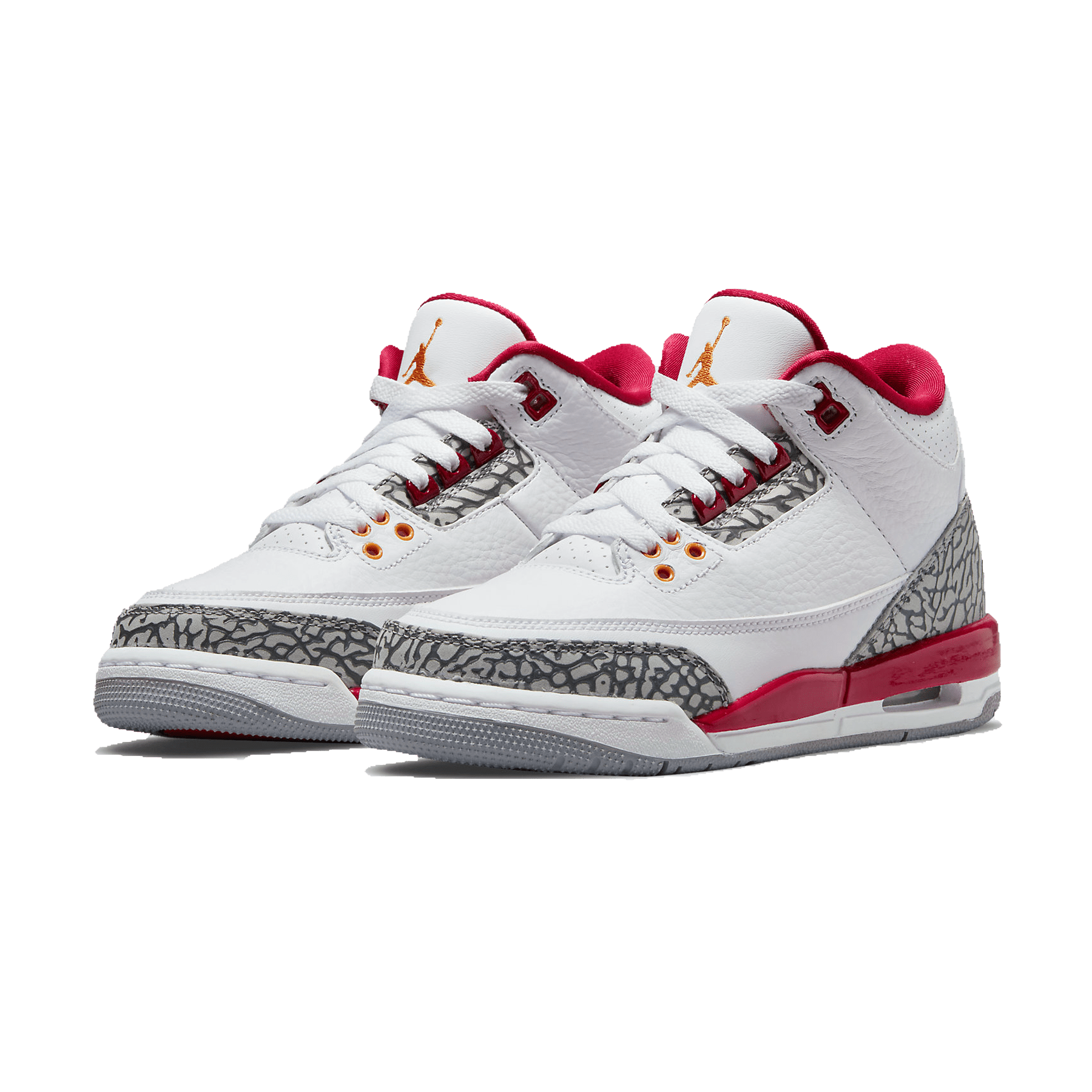 Air Jordan 3 Retro GS 'Cardinal Red' — UK 13.5 | EU 32 | US 1Y — Side View