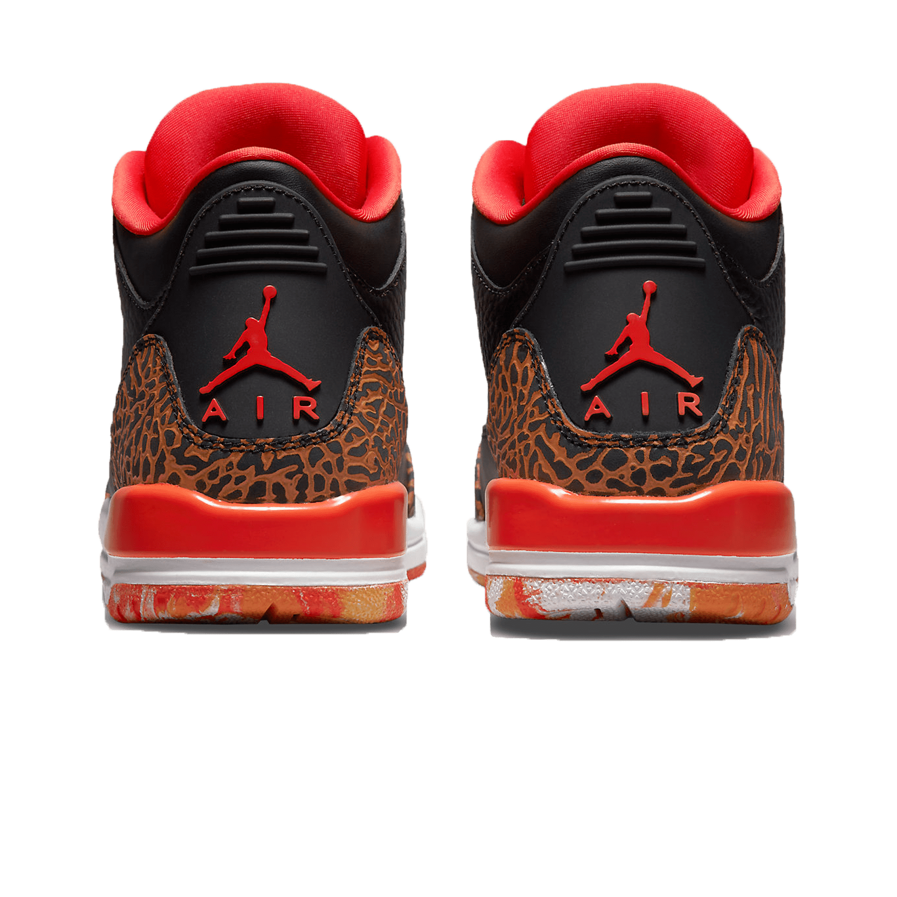 Air Jordan 3 Retro GS 'Kumquat' — UK 13.5 | EU 32 | US 1Y — Back View