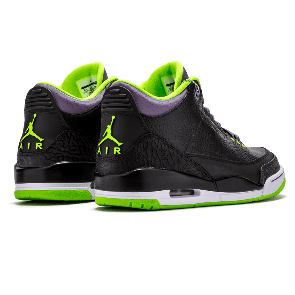 Air Jordan 3 Retro 'Joker' — UK 3 | EU 35.5 | US 3.5 — Back View
