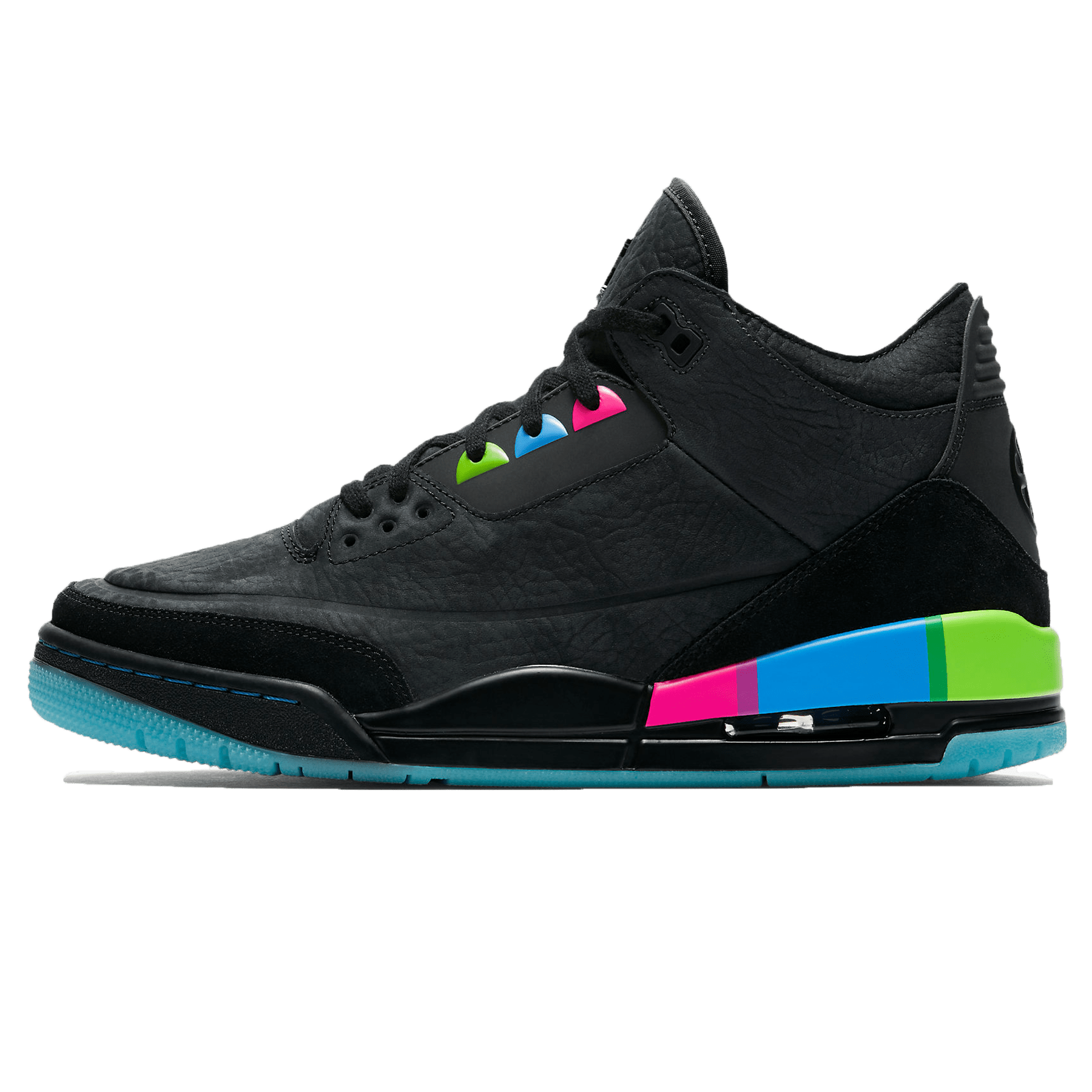 Air Jordan 3 Retro 'Quai 54' — UK 3 | EU 35.5 | US 3.5 — Front View