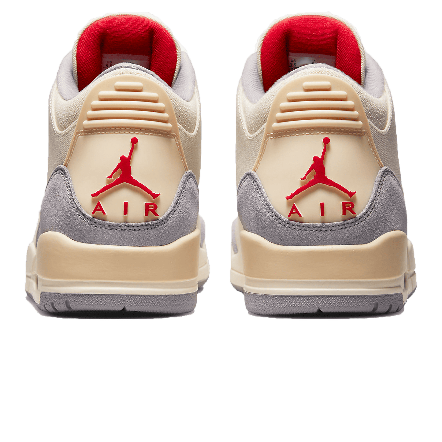 Air Jordan 3 Retro SE 'Muslin' — UK 3 | EU 35.5 | US 3.5 — Back View