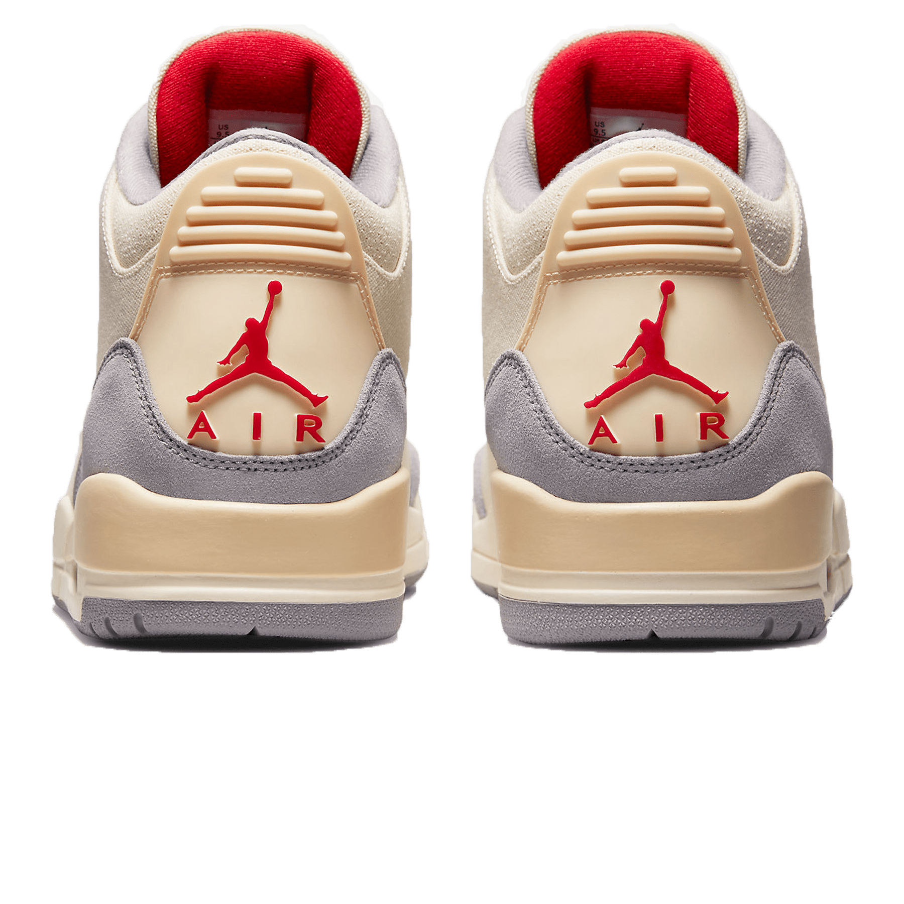 Air Jordan 3 Retro SE 'Muslin' — UK 3 | EU 35.5 | US 3.5 — Back View