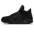 Air Jordan 4 Golf 'Black Cat' — UK 3 | EU 35.5 | US 3.5 — Front View