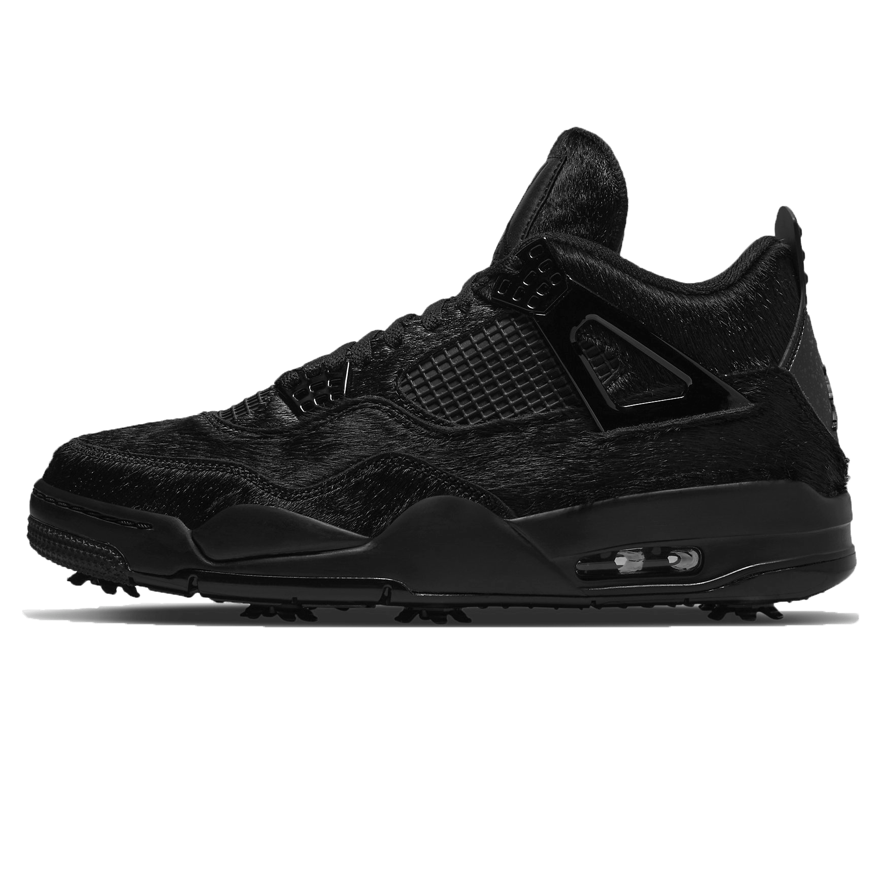 Air Jordan 4 Golf 'Black Cat' — UK 3 | EU 35.5 | US 3.5 — Front View
