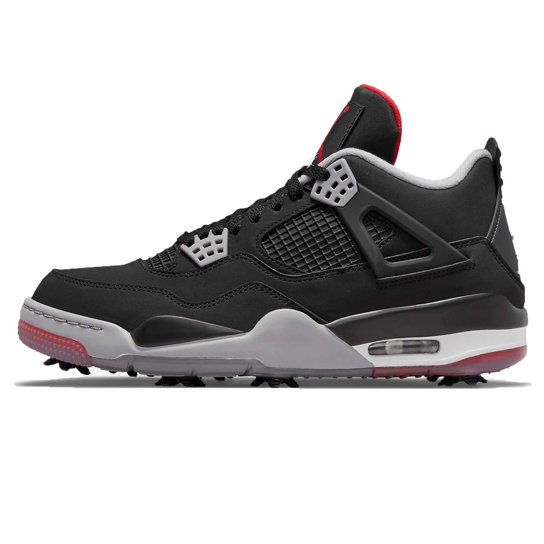 Air Jordan 4 Golf 'Bred' — UK 3 | EU 35.5 | US 3.5 — Front View
